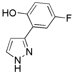 4-Fluoro-2-(1H-pirazol-3-il)fenol