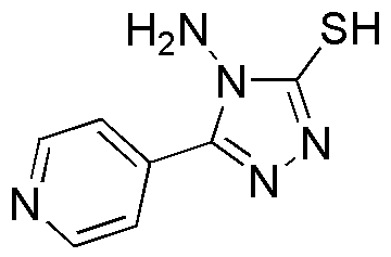 4-Amino-5-(4-pyridyl)-4H-1,2,4-triazole-3-thiol