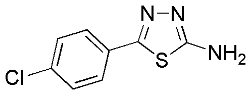 2-Amino-5-(4-chlorophenyl)-1,3,4-thiadiazole