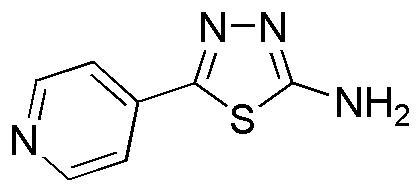 2-Amino-5-(4-piridinil)-1,3,4-tiadiazol