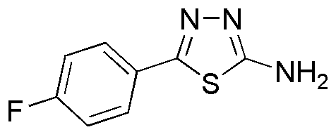 2-Amino-5-(4-fluorophényl)-1,3,4-thiadiazole