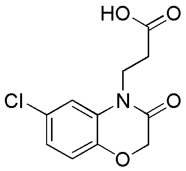 Acide 6-chloro-2,3-dihydro-3-oxo-4H-1,4-benzoxazine-4-propionique