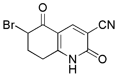 6-Bromo-2,5-dioxo-1,2,5,6,7,8-hexahidroquinolina-3-carbonitrilo