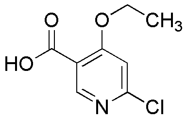 Acide 6-chloro-4-éthoxy-3-pyridinecarboxylique