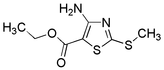 4-amino-2-(méthylthio)-1,3-thiazole-5-carboxylate d'éthyle