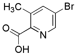 5-Bromo-2-carboxy-3-methylpyridine