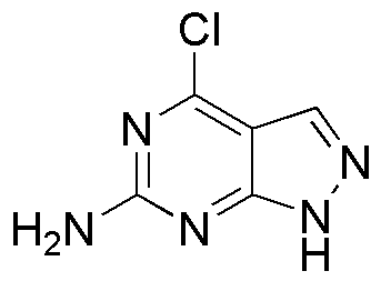 4-Chloro-1H-pyrazolo[3,4-d]pyrimidin-6-amine