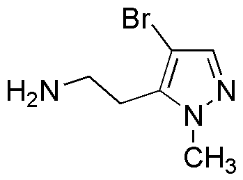 5-(Aminoethyl)-4-bromo-1-methyl-1H-pyrazole