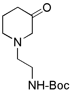 tert-Butyl 2-(3-oxopiperidin-1-yl)ethylcarbamate