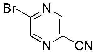 2-Bromo-5-cianopirazina