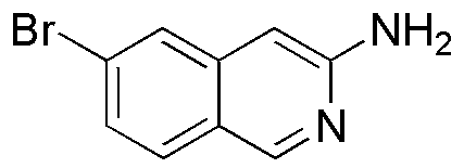 3-Amino-6-bromoisoquinolina