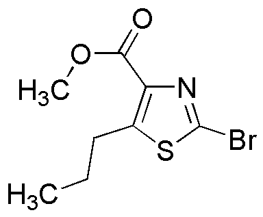 2-Bromo-4-(metoxicarbonil)-5-propil-1,3-tiazol