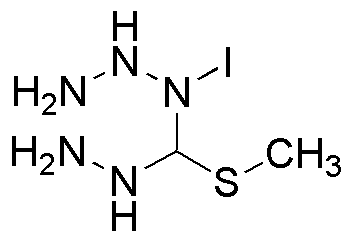 Dihidrazinil-N-yodo(metiltio)metanamina