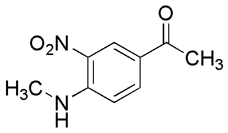 1-(4-(Metilamino)-3-nitrofenil)etanona