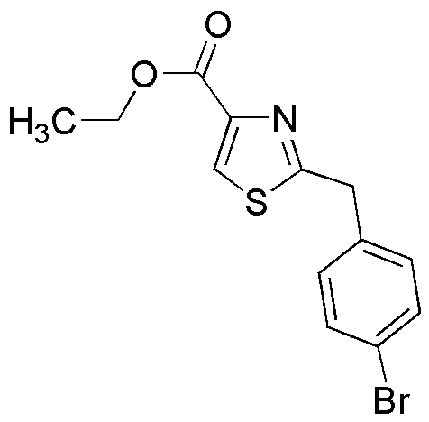 Éster etílico del ácido 2-(4-bromobencil)tiazol-4-carboxílico