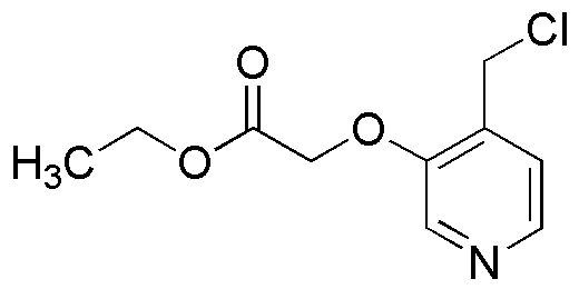 2-(4-(chlorométhyl)pyridin-3-yloxy)acétate d'éthyle