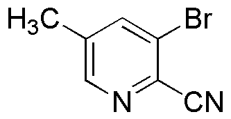 3-Bromo-2-ciano-5-metilpiridina