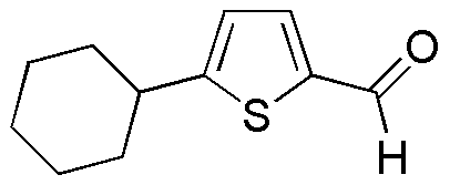 5-Cyclohexylthiophene-2-carbaldehyde