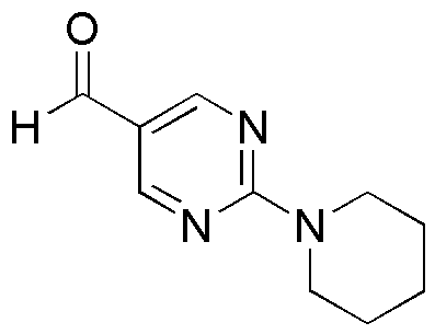 2-(1-piperidinil)-5-pirimidincarbaldehído