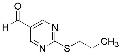 2-(Propiltio)pirimidina-5-carbaldehído