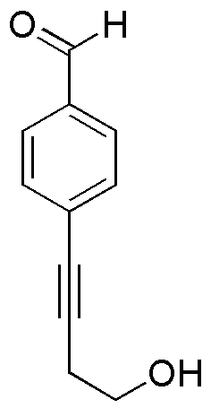 4-(4-Hydroxybut-1-yn-1-yl)benzaldehyde