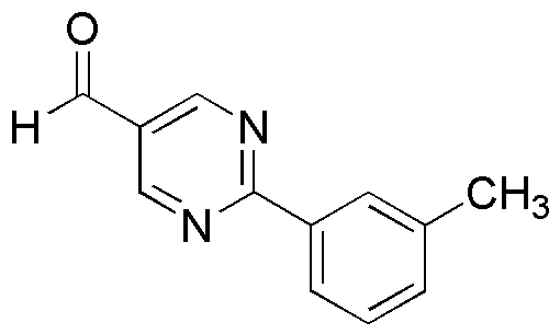 2-(3-Methylphenyl)pyrimidine-5-carbaldehyde