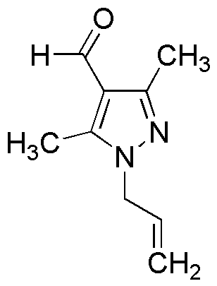 1-Alil-3,5-dimetil-1H-pirazol-4-carbaldehído