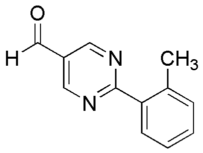 2-(2-méthylphényl)pyrimidine-5-carbaldéhyde