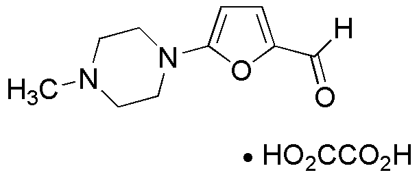 5-(4-méthylpipérazin-1-yl)-2-furaldéhyde oxalate