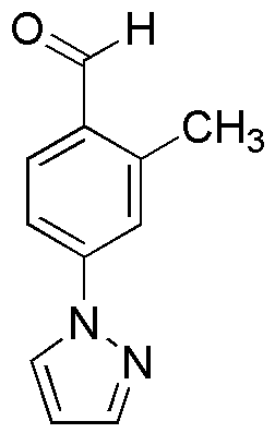 2-Metil-4-(1H-pirazol-1-il)benzaldehído