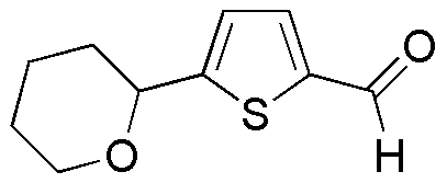 5-(tétrahydro-2H-pyran-2-yl)thiophène-2-carbaldéhyde