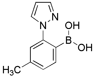 [4-Methyl-2-(1H-pyrazol-1-yl)phenyl]boronic acid