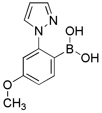 [4-Methoxy-2-(1H-pyrazol-1-yl)phenyl]boronic acid