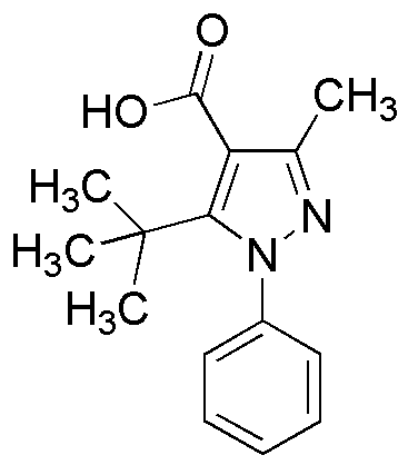 Acide 5-tert-butyl-3-méthyl-1-phényl-1H-pyrazole-4-carboxylique