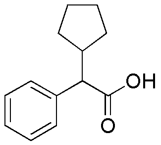 Ácido 2-ciclopentil-2-fenilacético