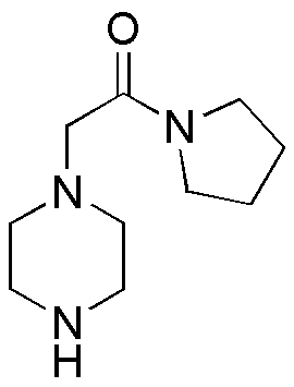 1-(pirrolidinocarbonilmetil)piperazina