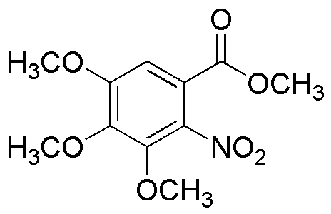 Éster metílico del ácido 2-nitro-3,4,5-trimetoxibenzoico