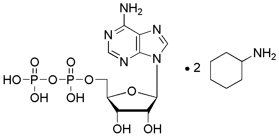 Adenosine-5'-diphosphate bis(cyclohexylammonium) salt