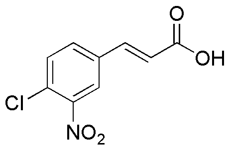 Ácido 4-cloro-3-nitrocinámico