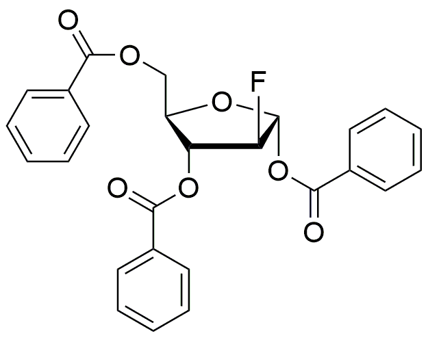 2-Deoxy-2-fluoro-1,3,5-tri-O-benzoyl-a-D-arabinofuranose