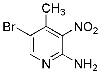 2-Amino-5-bromo-4-methyl-3-nitropyridine