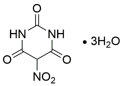 Ácido 5-nitrobarbitúrico trihidrato