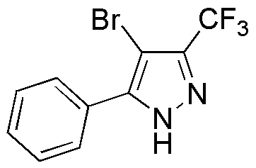 4-Bromo-3-(trifluorometil)-5-fenil-1H-pirazol