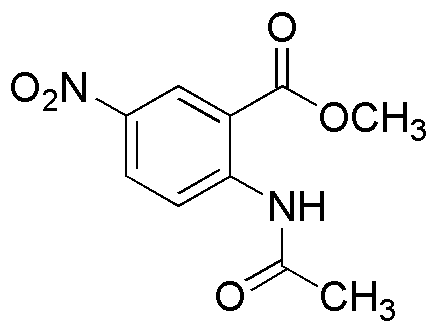 2-Acetamido-5-nitrobenzoic acid-methyl ester