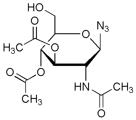 2-Acetamido-2-desoxi-β-D-glucopiranosil azida 3,4,6-triacetato