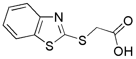 Acide (2-benzothiazolylthio)acétique