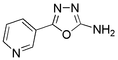 5-(3-Pyridinyl)-1,3,4-oxadiazol-2-amine