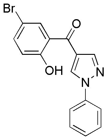 (5-Bromo-2-hydroxy-phenyl)-(1-phenyl-1H-pyrazol-4-yl)ketone