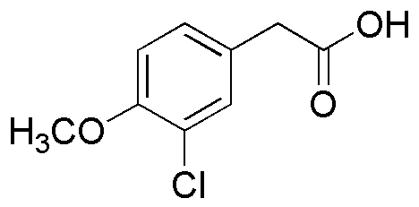 Acide 2-(3-chloro-4-méthoxyphényl)acétique