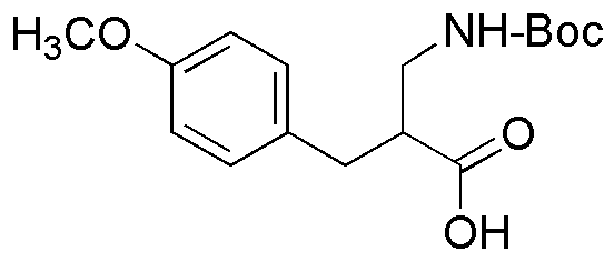 Ácido 2-N-Boc-2-aminometil-3-(4-metoxifenil)-propiónico